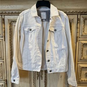 Nautica white Jean jacket